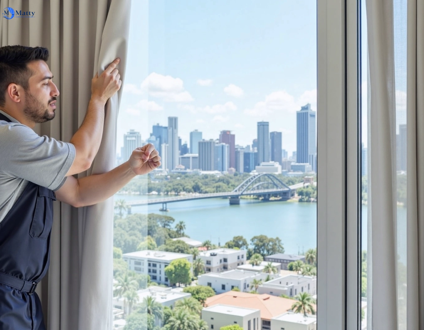 Professional curtain steam cleaning service lilydale-vic QLD by Matty Curtain Cleaning