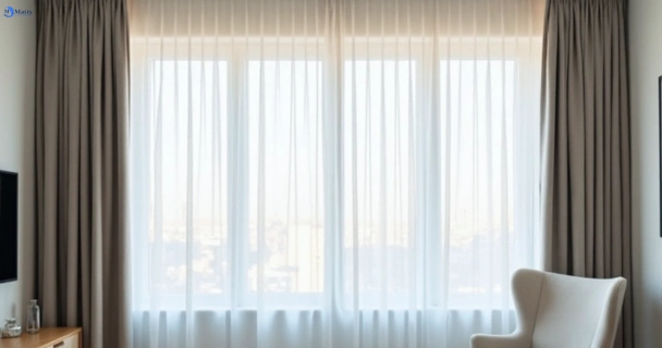 Freshly steam cleaned curtains in lilydale-vic QLD